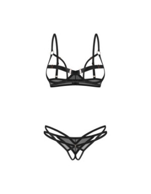 Euridia ensemble ouvert 2 pièces - Noir